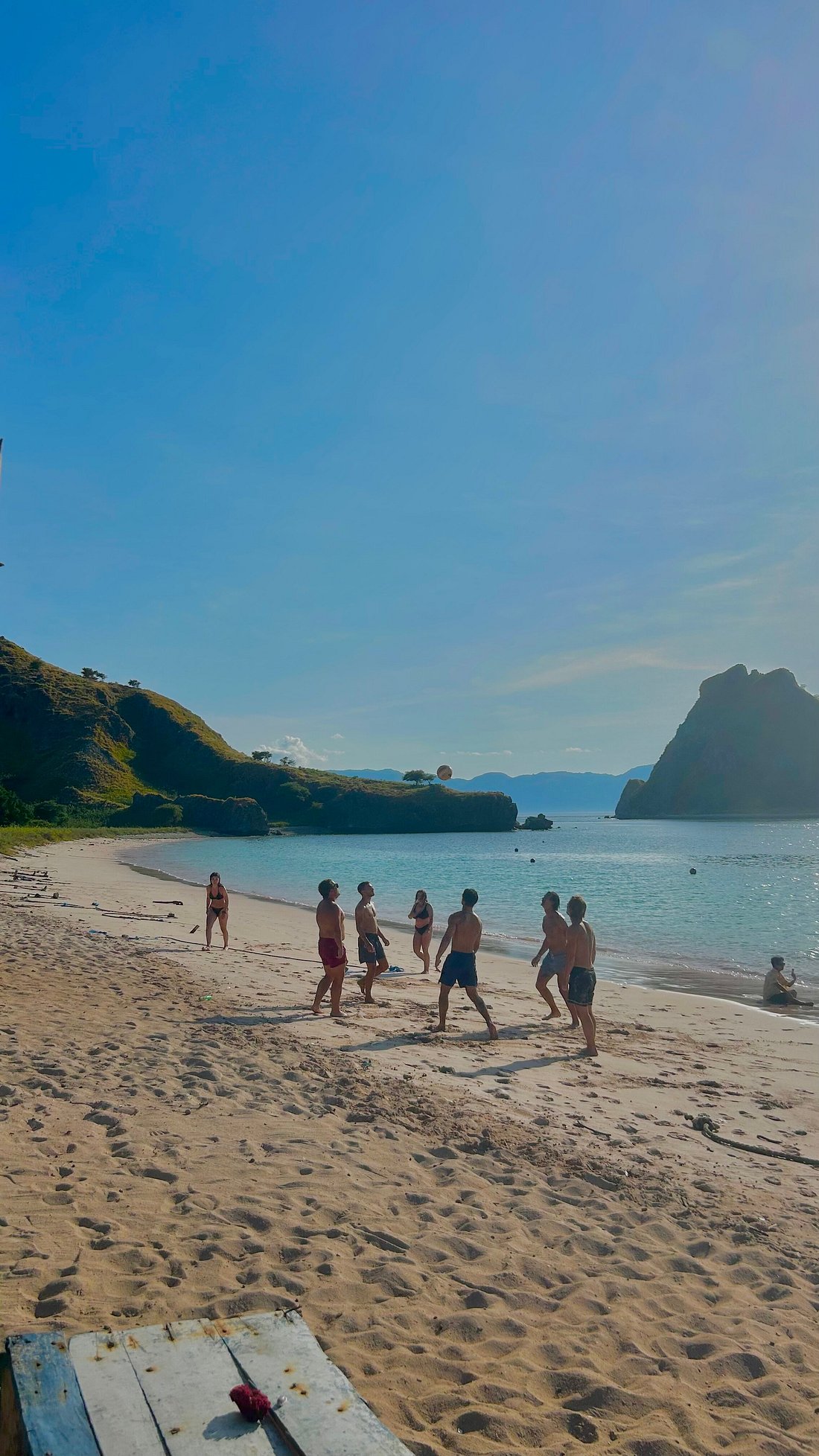 Beach Volleyball with Travel Wise Lombok